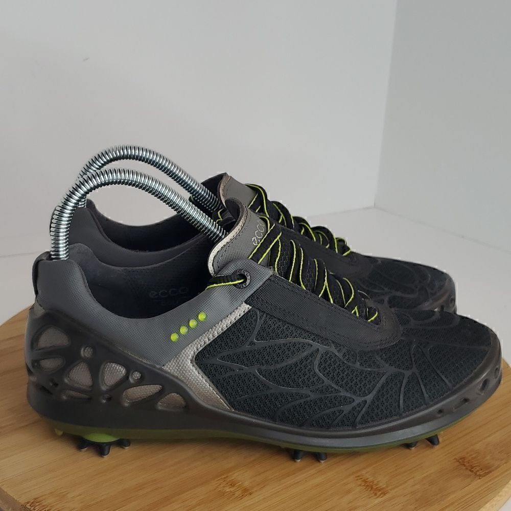ECCO Women's Cage Evo Golf Shoe Black Size 38 Extra Width